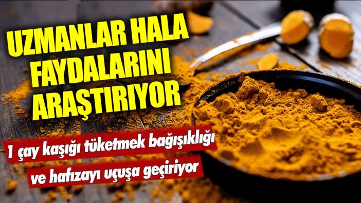 Uzmanlar hala faydalarını araştırıyor: 1 çay kaşığı tüketmek bağışıklığı ve hafızayı uçuşa geçiriyor