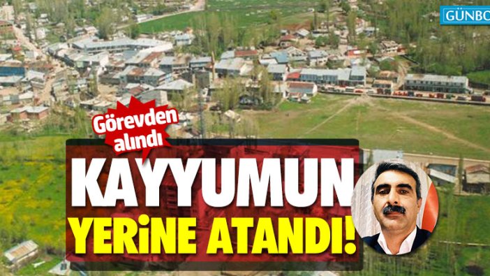 Görevden alındı, kayyumun yerine atandı!