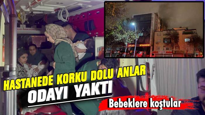 Psikiyatri hastası, hastanede kaldığı odayı ateşe verdi