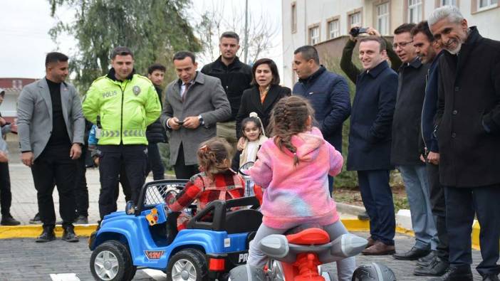 Trafik parkuruna Şehit Polis Memuru Fethi Sekin'in adı verildi