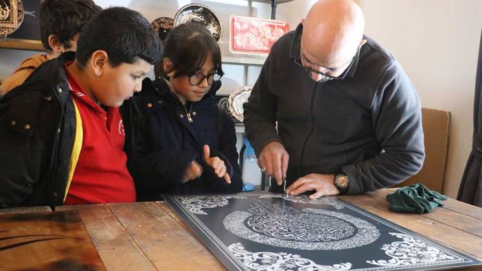 Çocuklardan unutulmaya yüz tutmuş mesleklere yoğun ilgi