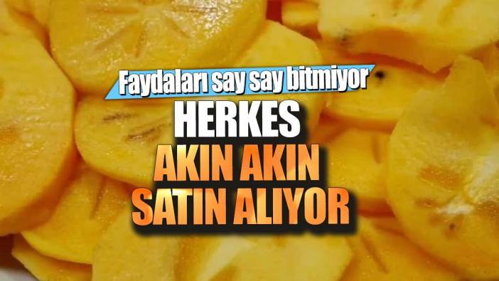 Herkes akın akın satın alıyor! Faydaları say say bitmiyor