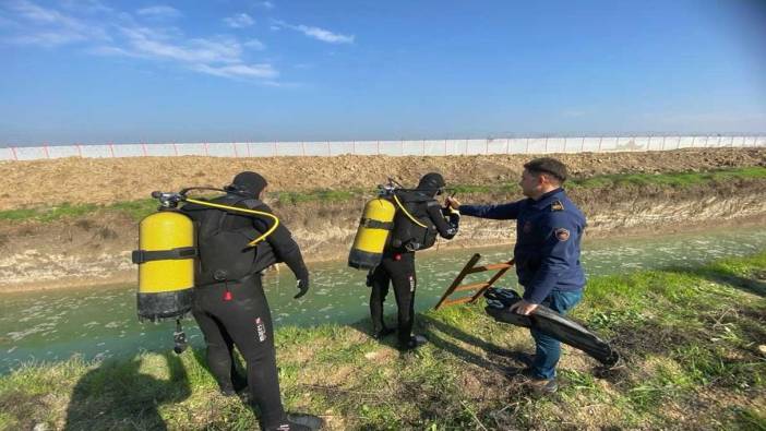 Hatay'da sulama kanalında ceset bulundu