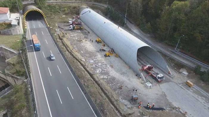 Bolu Dağı Tüneli'nin İstanbul yönü 60 metre uzatılacak