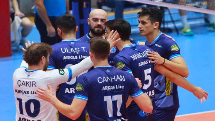 Arkas Spor’un konuğu lider Halkbank
