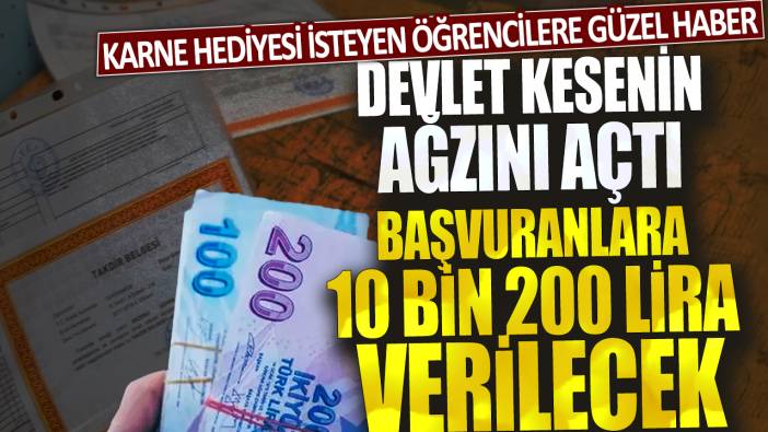 Karne hediyesi isteyen öğrencilere güzel haber! Devlet kesenin ağzını açtı, başvuranlara 10 bin 200 lira verilecek