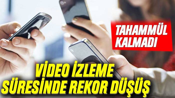 Video izleme süresi artık üç saniyeye düştü