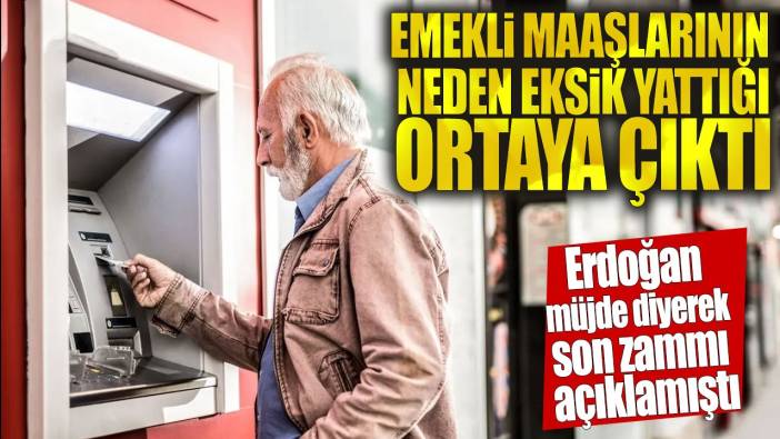 Emekli maaşı neden eksik yattı 2024? Emekli maaşı neden 7500 yattı?