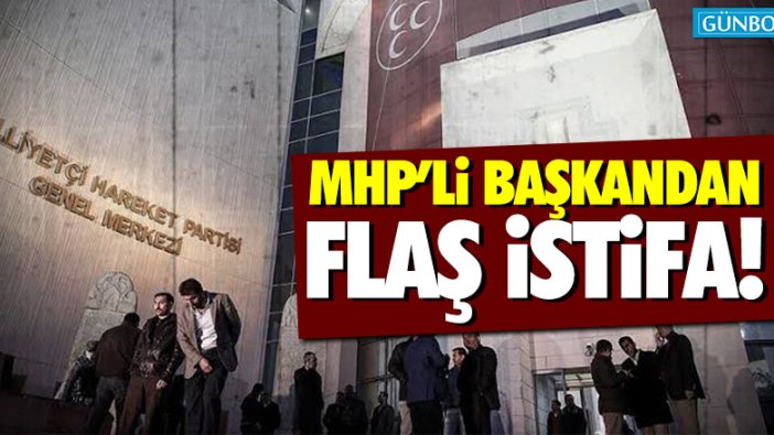 MHP Sinop İl Başkanı Fahri Ulusoy partiden istifa etti