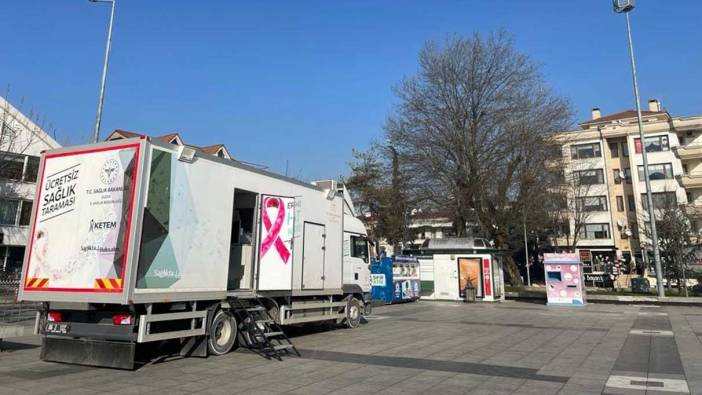 Mobil kanser tarama tırı köy köy geziyor