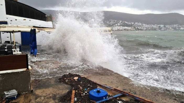 Meteoroloji uyardı! Ege Denizi'nde fırtına bekleniyor