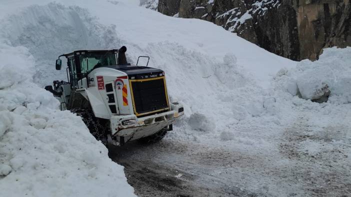 Hakkari’de çığ! Saniyelerle ölümden döndü