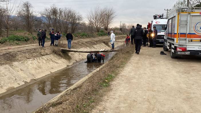 Aydın’da sulama kanalında ceset bulundu