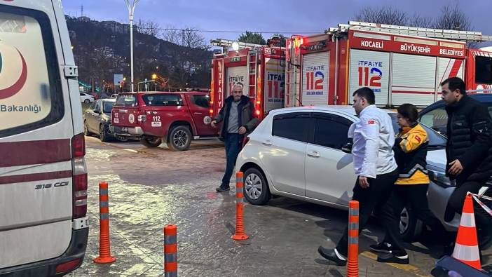 Elini kıyma makinesine sıkıştıran şahsı itfaiye kurtardı