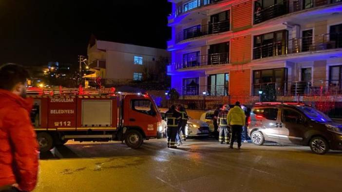 Trafik kazası gaz sızıntısına neden oldu