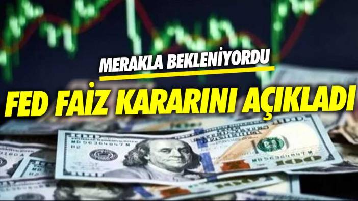 Fed faiz oranını sabit tuttu