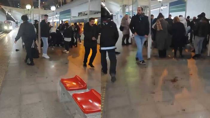 İzmir’de metro istasyonunda bıçaklı kavga