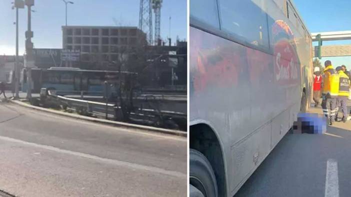 Polis aracından yola atlayan kadın hayatını kaybetti