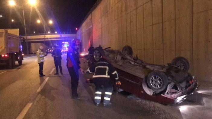 Çorum'da otomobiller kafa kafaya çarpıştı: 1 ölü, 3 yaralı