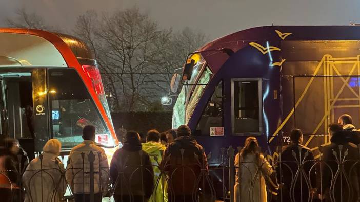 İstanbul'da tramvay kazası: Seferler durduruldu