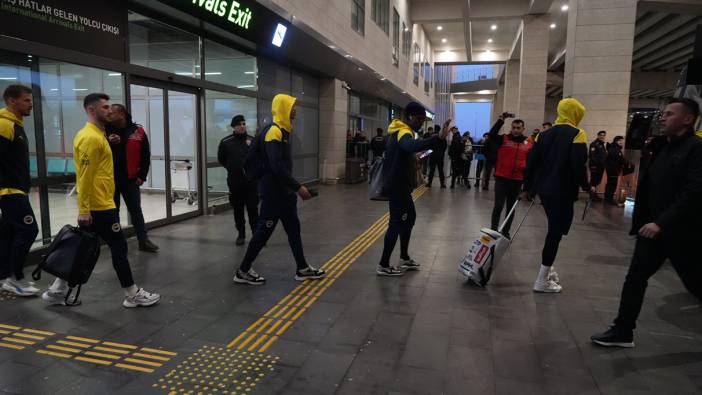 Fenerbahçe, kupa maçı için Gaziantep'te