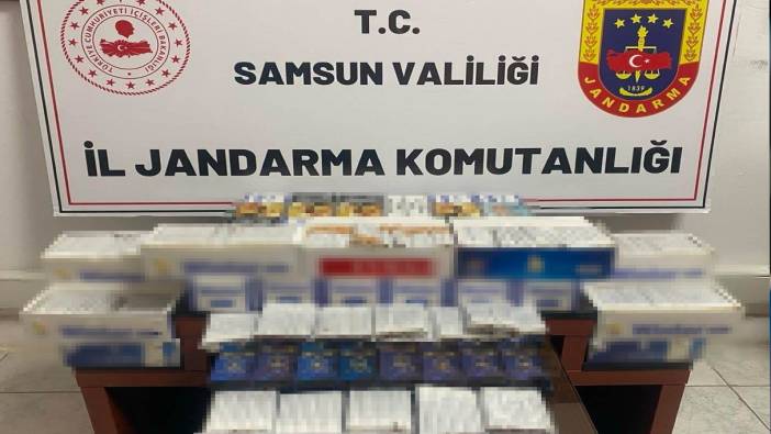 Samsun’da sahte bandrollü makaron ele geçirildi