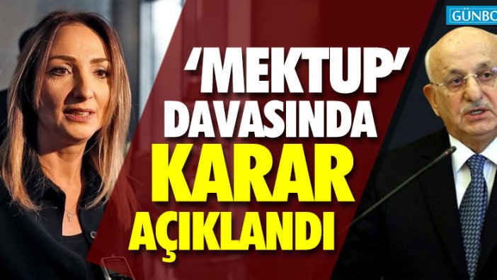 Nazlıaka'nın 'mektup' davasında karar açıklandı