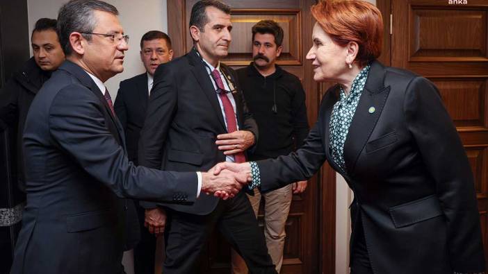 Özel, Akşener'e taziye ziyaretinde bulundu