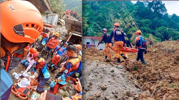 Filipinler’deki toprak kayması: Can kaybı 37’ye ulaştı!