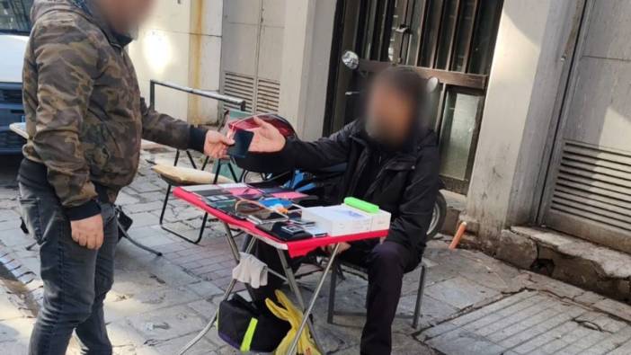 Polis kılık değiştirdi, telefon hırsızını suçüstü yakaladı
