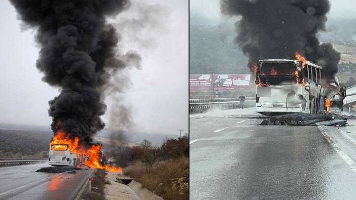 Çorum’da kamyon otobüse çarptı! 2 ölü, 5 yaralı