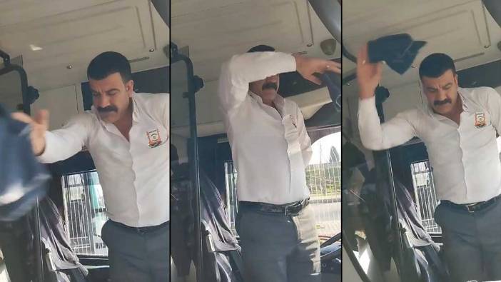 Zammı duyan otobüs şoförü göbek attı! Dilber'e taş çıkarttı