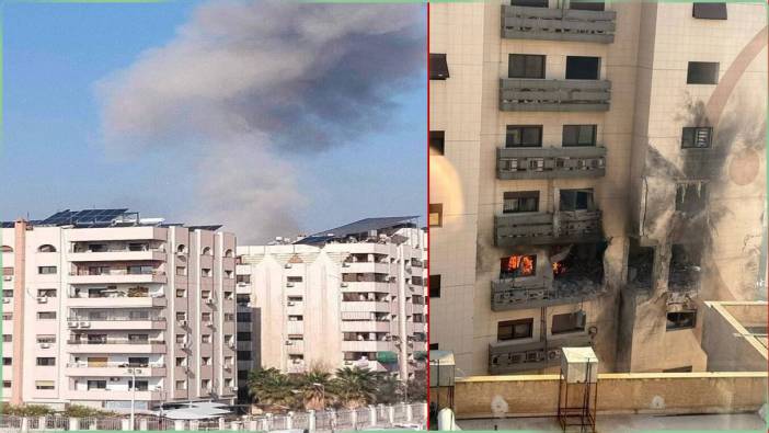 İsrail, Şam'da yüksek güvenlikli mahalleyi vurdu!