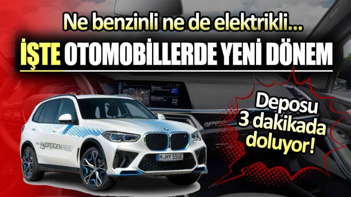 Ne benzinli ne de elektrikli: Deposu 3 dakikada doluyor! İşte otomobillerde yeni dönem...