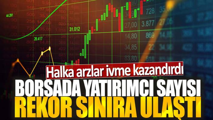 Halka arzlar ivme kazandırdı: Borsada yatırımcı sayısı rekor sınıra ulaştı