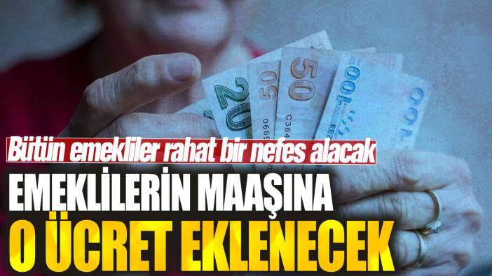 Emeklilerin maaşına o ücret eklenecek! SGK uzmanı canlı yayında müjdeyi duyurdu