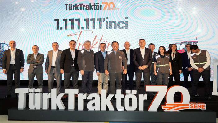 TürkTraktör 70. Yılında 1.111.111’inci traktörünü üretti