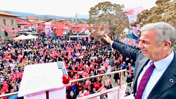 Mansur Yavaş’tan Güdül’e temiz içme suyu müjdesi!