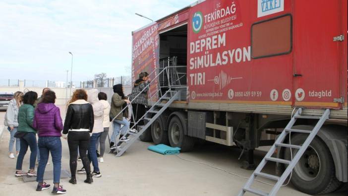 Tekirdağ'da deprem riskine karşı hazırlık!