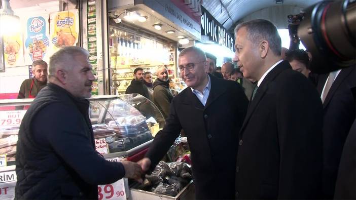 Bakan Ali Yerlikaya'nın Üsküdar ziyaretinde enteresan tesadüf