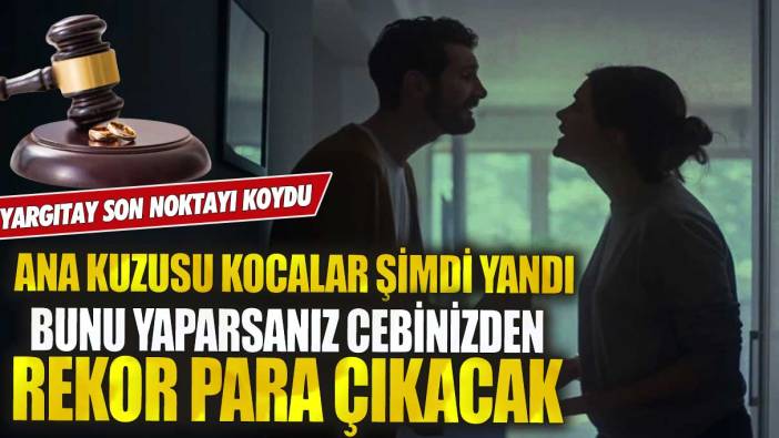 Ana kuzusu kocalar şimdi yandı bunu yaparsanız cebinizden rekor para çıkacak