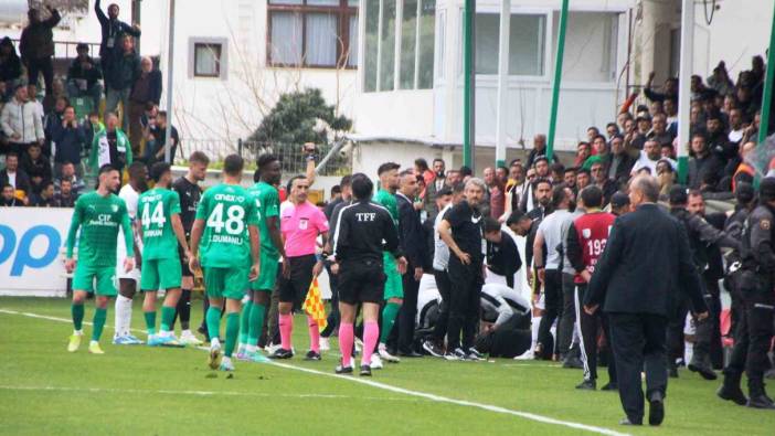 Bodrum’da gergin maç