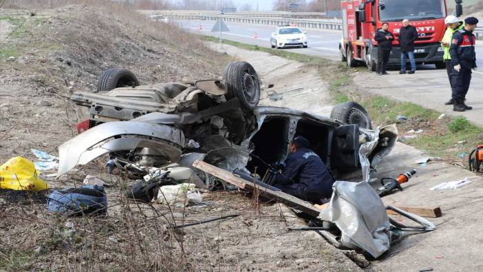 Amasya’da cenaze yolunda feci kaza: Ölü ve yaralı var