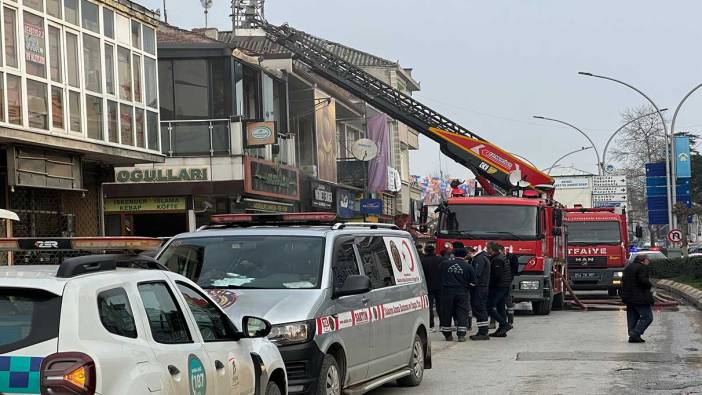 Sakarya’da restoranda yangın paniği