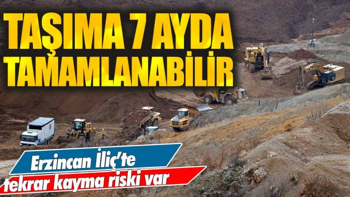 Erzincan'da liç yığınını stabil hale getirmek 7 ay sürebilir!