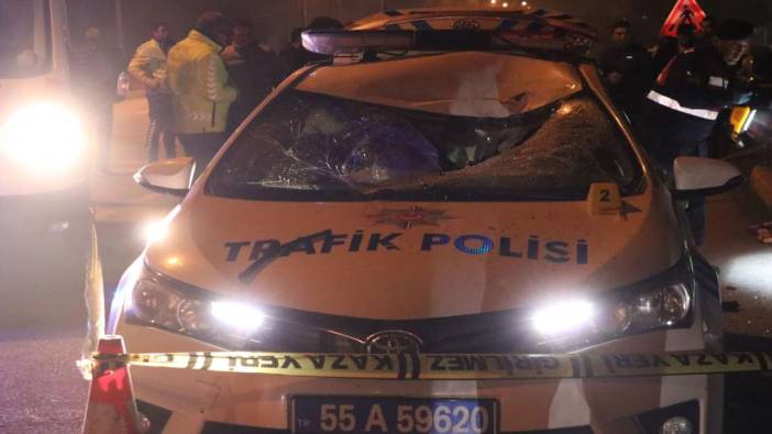 Karıştığı kazadan kaçarken polis aracına çarptı: 1 polis şehit oldu, 1 polis yaralandı