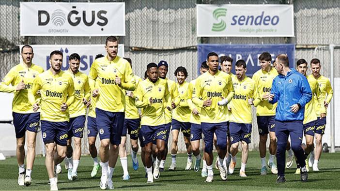 Fenerbahçe, Union Saint-Gilloise maçı hazırlıklarını tamamladı