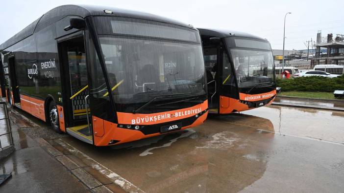 Toplu ulaşımda yeni dönem!  Elektrikli otobüs dönemi başladı