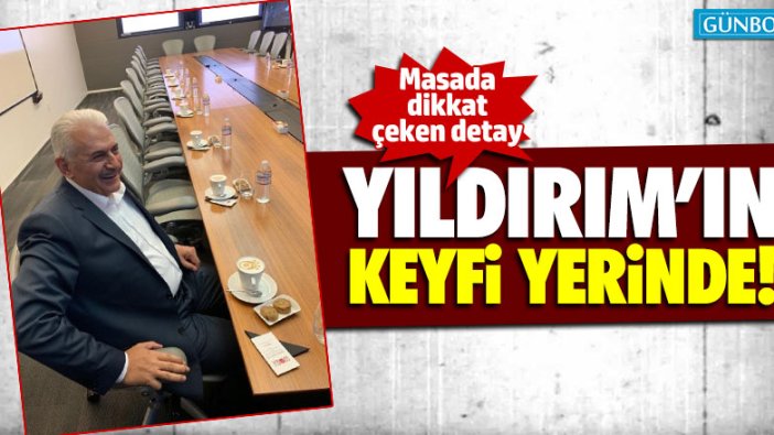 Google Binali Yıldırım'a G.Saray logolu kahve ikram etti