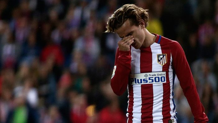 Griezmann'a iki maç ceza